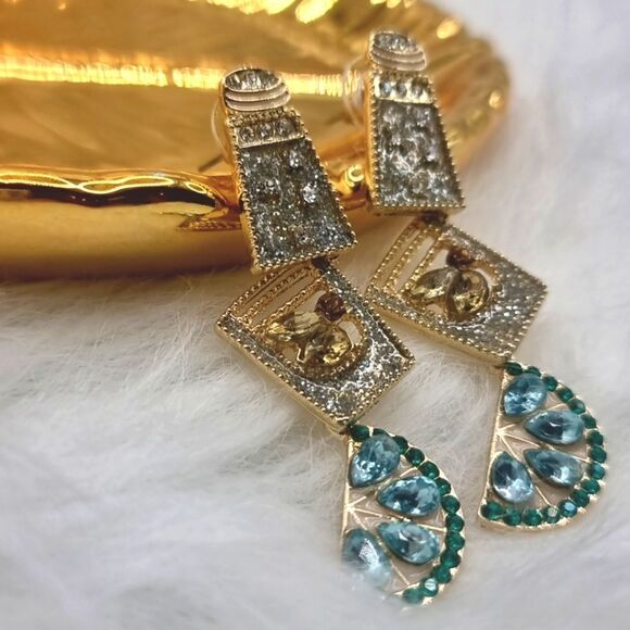 New BAUBLEBAR Salt ~ Tequila ~Lime Dangle Margarita Earrings - Picture 2 of 7